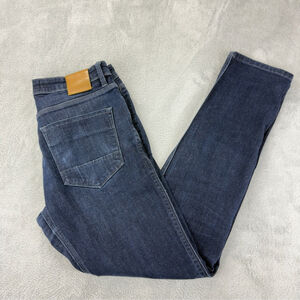 DU/ER Men's Size 32 W x 30 L L2X Slim Fit Zipper Fly Denim Blue Jeans MFLS3001